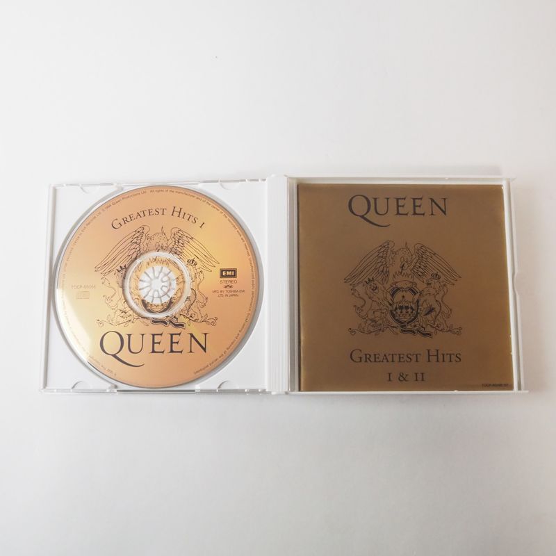 帯付] クイーン (QUEEN) グレイテスト・ヒッツ1&2（国内盤