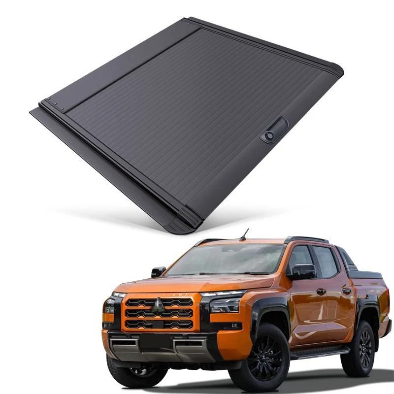 期間 三菱 トライトン ハードトノカバー GLS GSR LC2T 荷室 ハードカバー アルミ合金 耐久耐用 シャッター式 ロック付き 黒 外装 カスタムパーツ