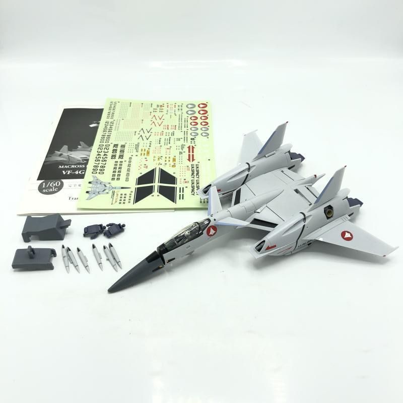 現状品 アルカディア 1|60 完全変形 VF-4G ライトニングIII|MACROSS DIGITAL MISSION VF-X 6