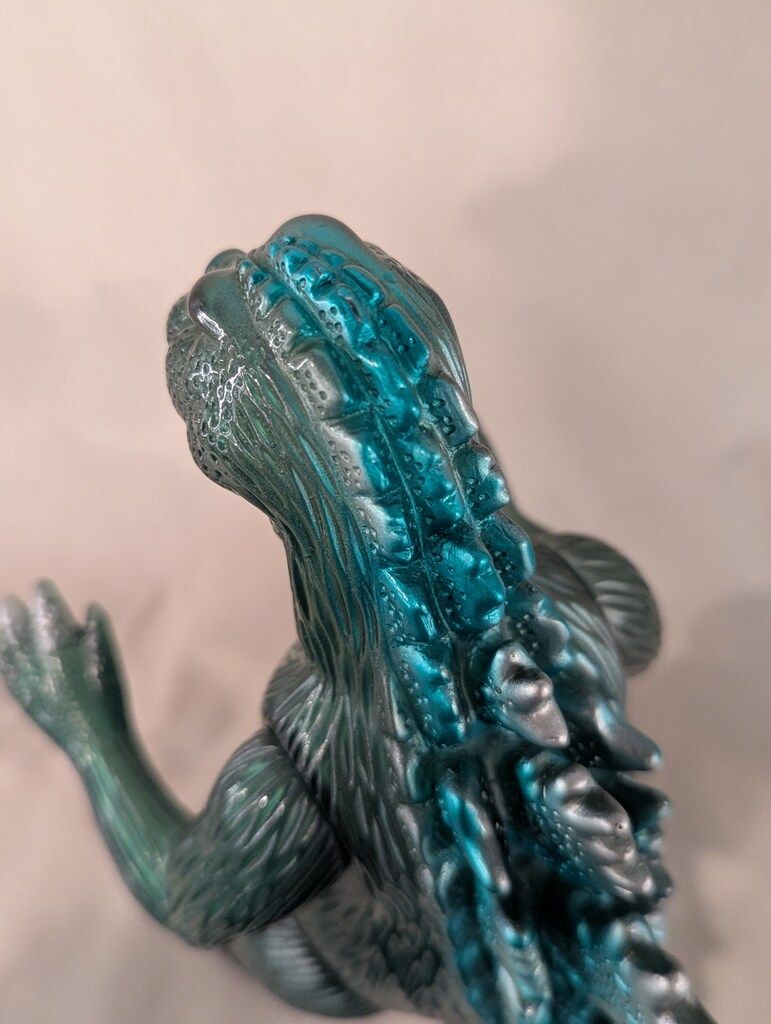 購入 マルサン モスゴジ クリアグリーン/緑/銀塗装 黒赤目