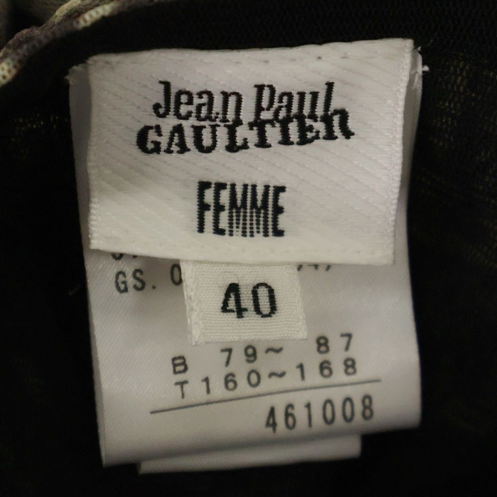 Jean Paul Gaultier シースルーキャミソール 40 Jean-Paul GAULTIER