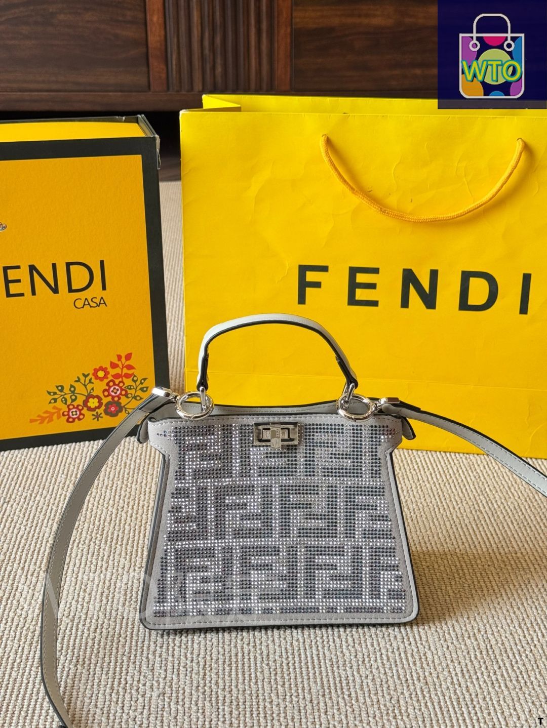 今日 Fendi フェンディ ピーカブー キティバッグ 日常通勤に最適-WTO輸入2