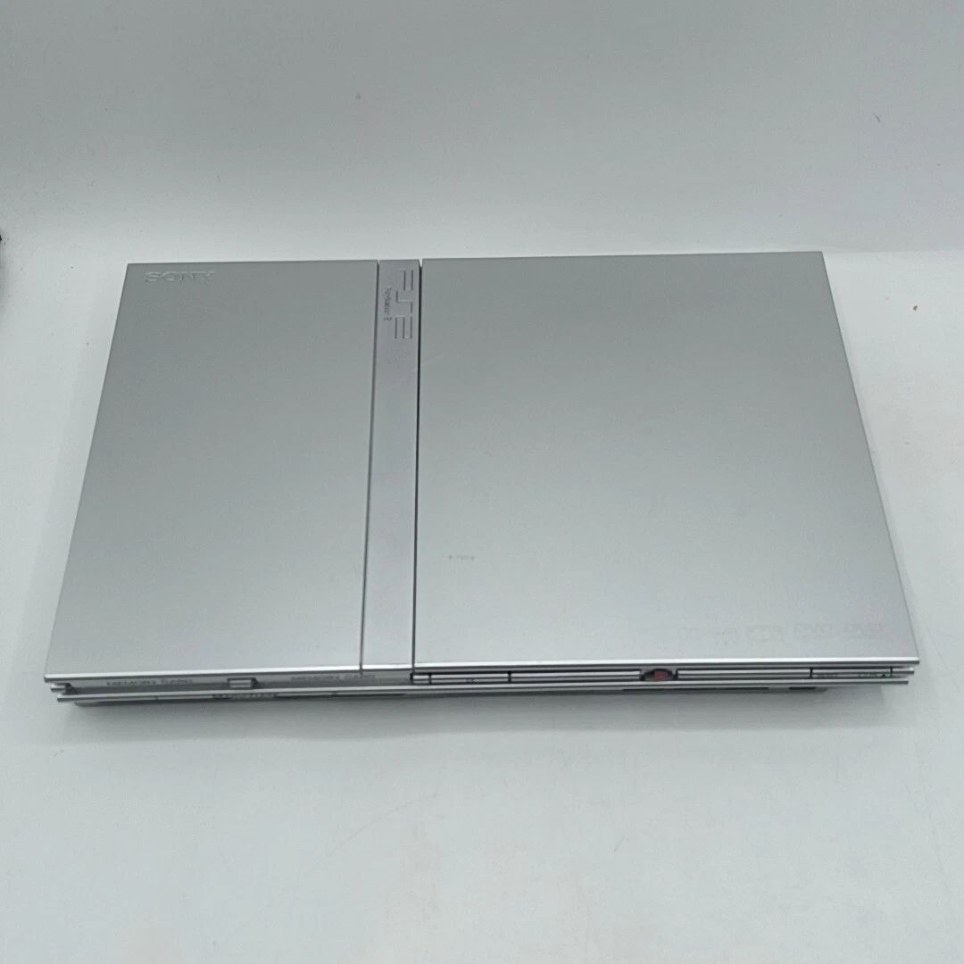 動作品 PS2 薄型 SCPH-75000 シルバー 動作 済み プレイステーション２ プレステ２ Playstation 2 1