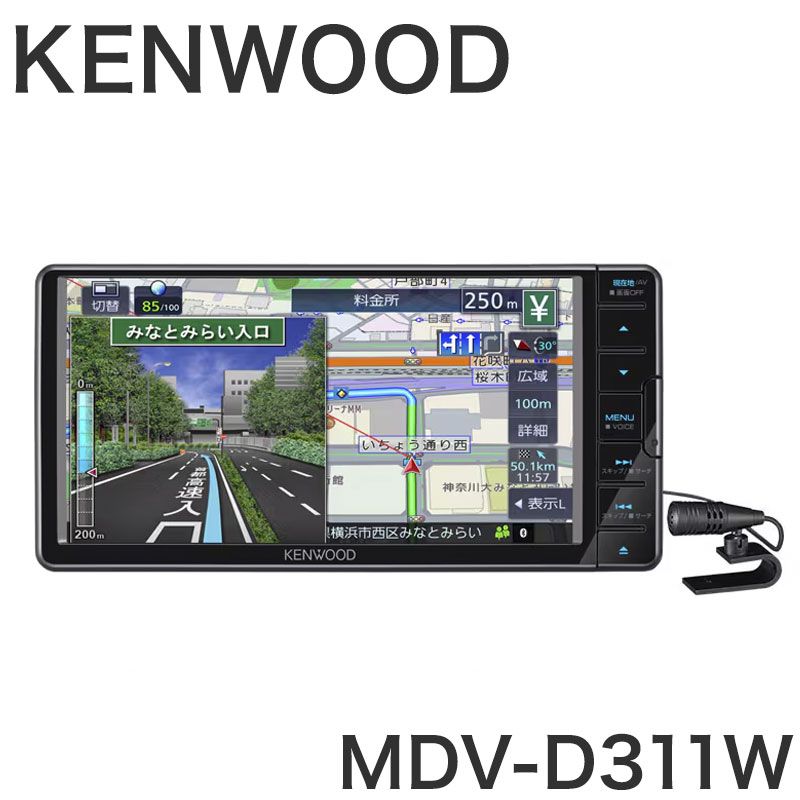 ケンウッド MDV-L406 ワンセグ USB SD メモリーナビ MDV-L406