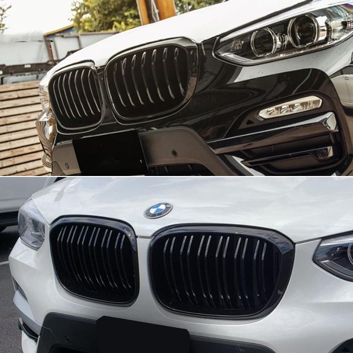 BMW X3 X3M X4 純正グリル G01 G02 前期 BMW 純正 G01 X3 G02 X4 前期 M Performance ブラック キドニー