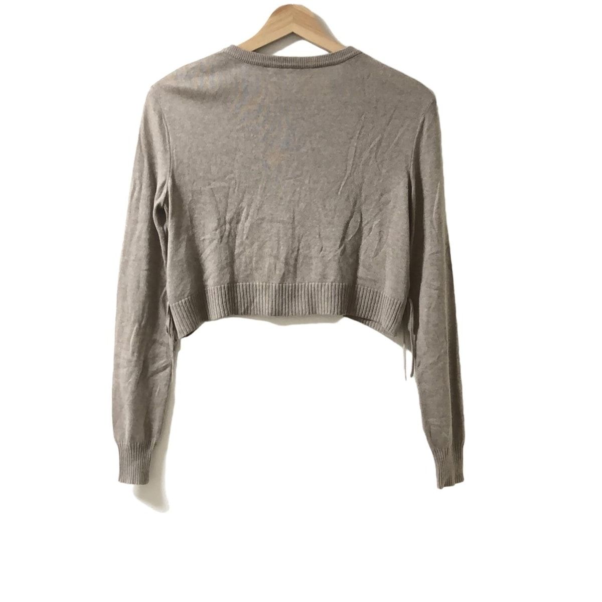 FOXEY NEW YORK フォクシーニューヨーク ボレロ サイズ38 M レディース - 38230 ベージュ 長袖 シルク