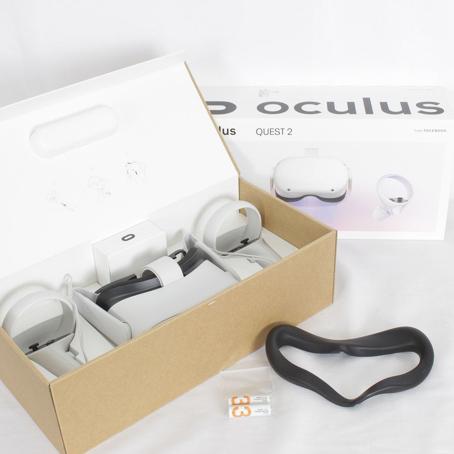 美品】Oculus Quest2 128GB VR ヘッドマウントディスプレイ ヘッド