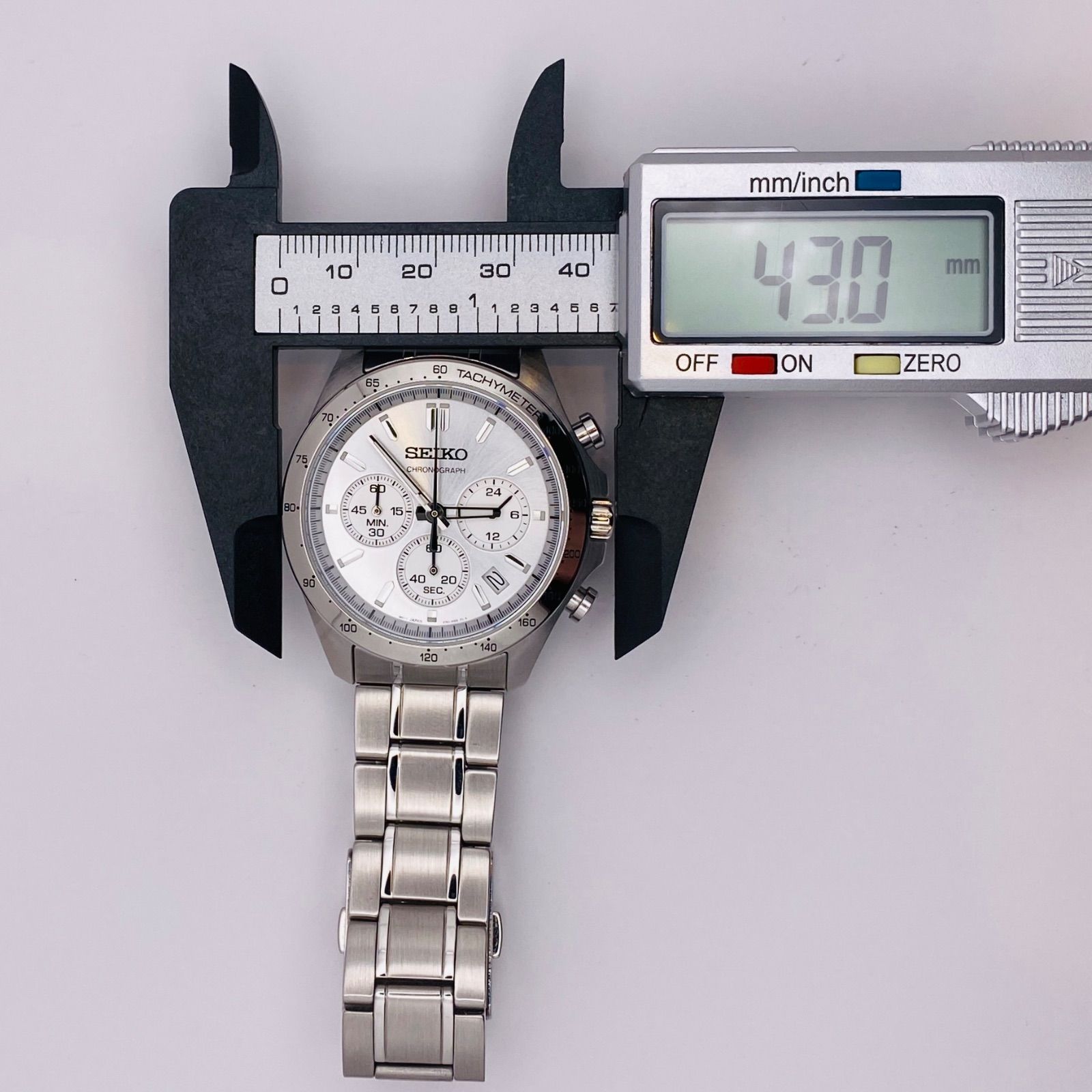 T113）美品 稼動品 SEIKO セレクション クロノグラフ SBTR009 8T63 