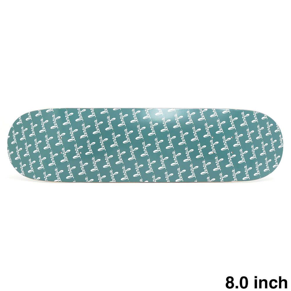 LESQUE DECK レスケ デッキ TEAM TEAL GREEN MONOGRAM 8.0 スケートボード スケボー