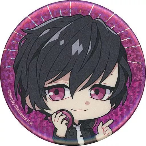 エリオス フェイス・ビームス 缶バッジ 中古】バッジ・ピンズ フェイス・ビームス ホログラム缶バッジ 「くじ