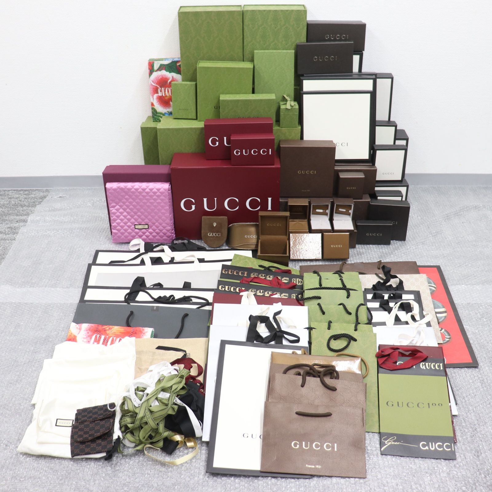ITZQYNAF27IW GUCCI グッチ GG BOX 空き箱 ショッパー 純正 紙袋