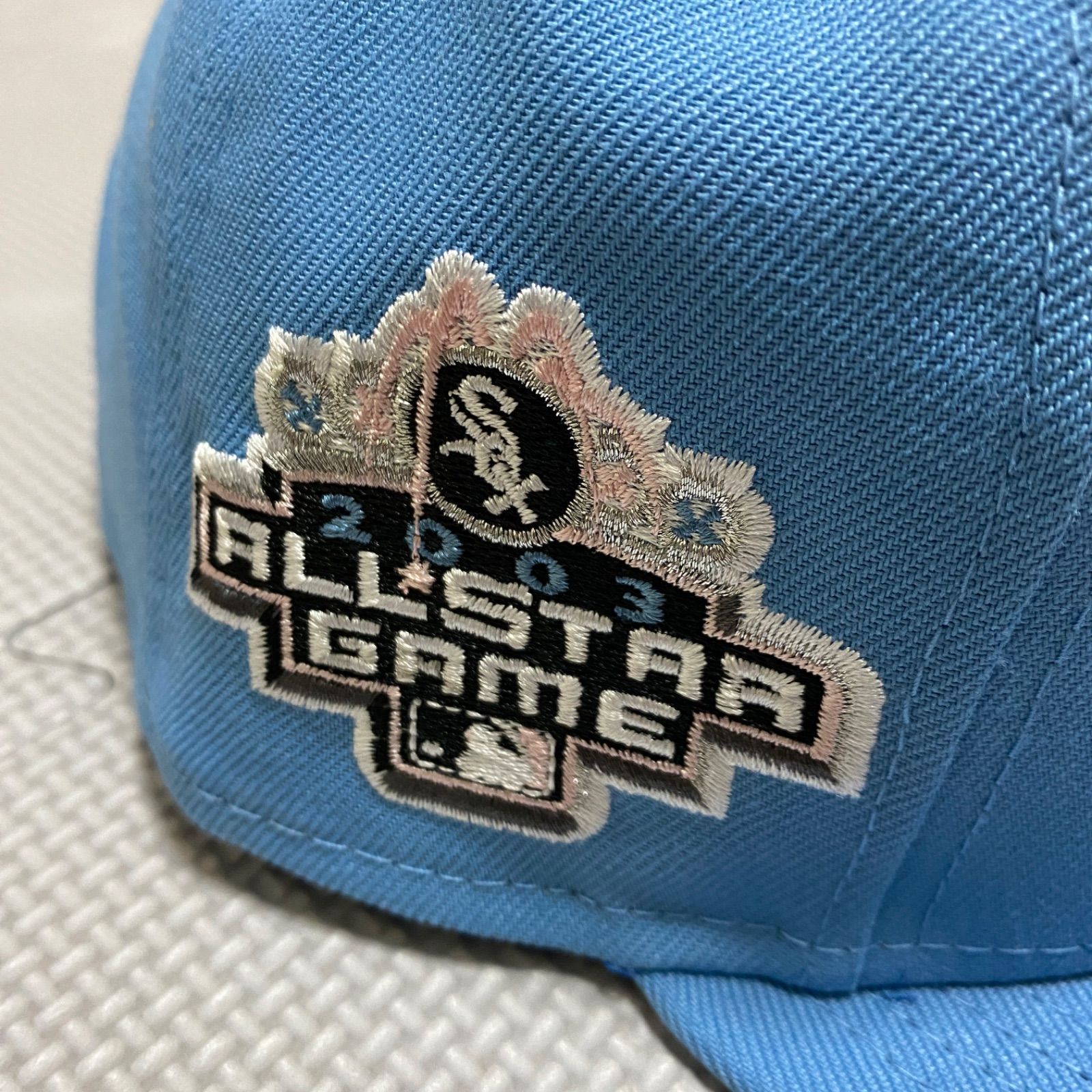 NEWERA》ニューエラ シカゴ ホワイトソックス 9FIFTY スナップバック キャップ スカイブルー つば裏 ピンク オールスターゲーム  サイドパッチ - メルカリ