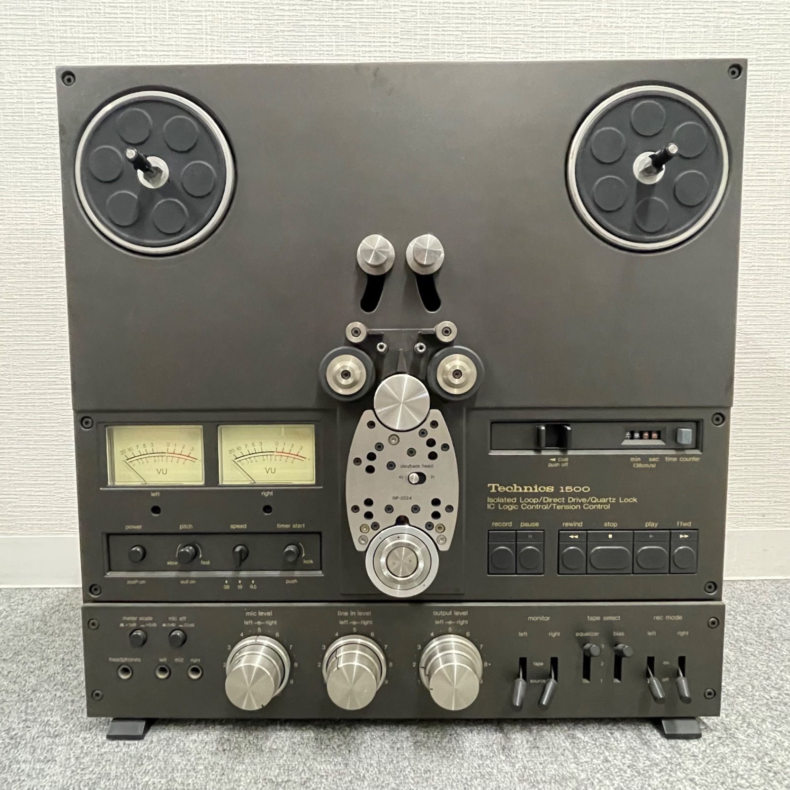 ジャンク　Technics テクニクス　デッキ □意味不明なジャンクカセットデッキを入手しました I got a