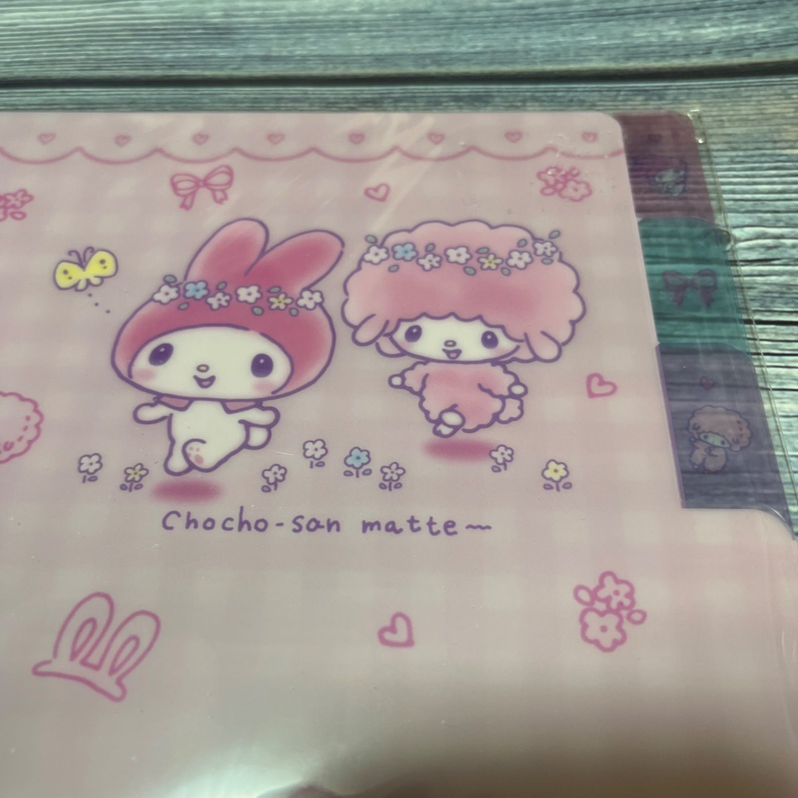サンリオ my melody マイメロディ ピアノちゃん 3ポケットA4 クリア