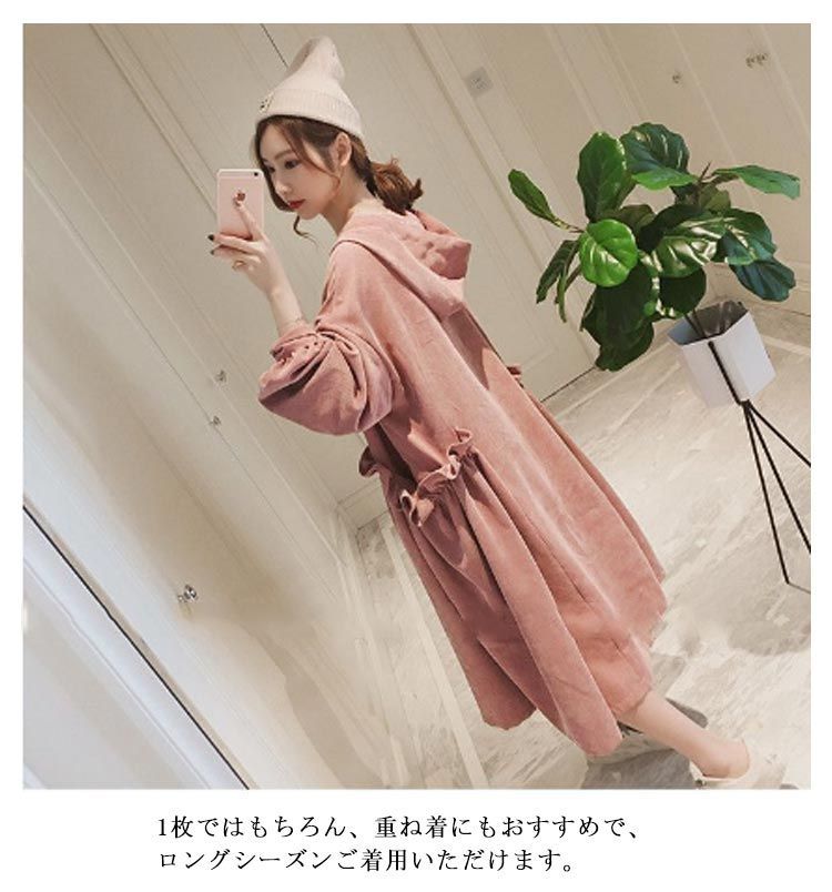 スウェットワンピース ゆったり レディース ロング丈 Aライン
