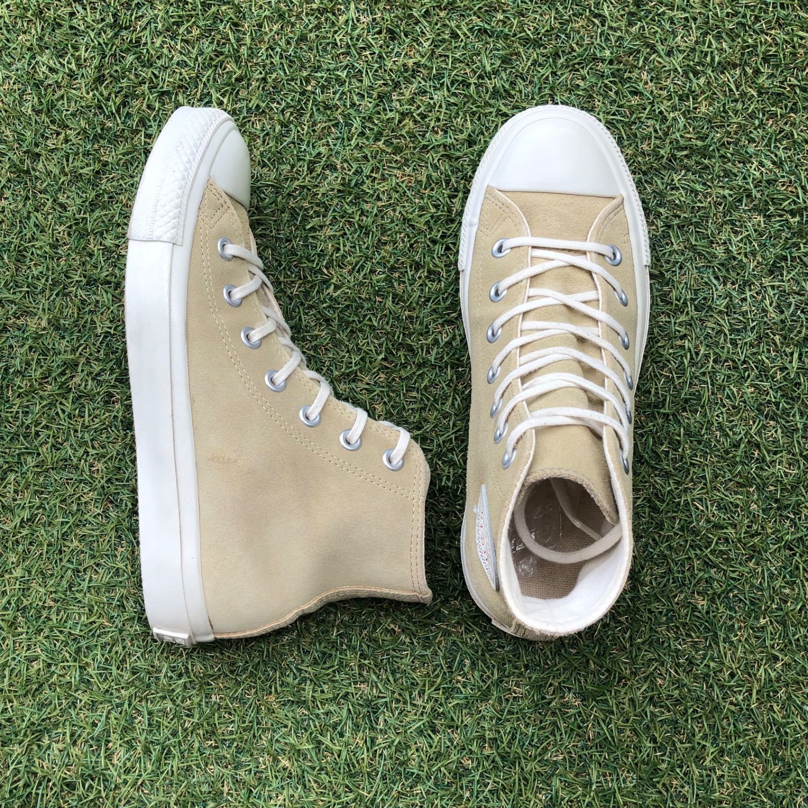 美品24.5 コンバース×ビューティ&ユース スエード オールスター