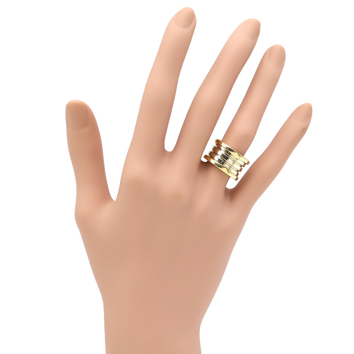 BVLGARI ブルガリ B-zero1 ビーゼロワン ボーエナイト リング 4バンド