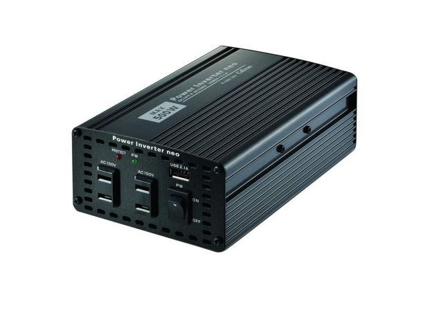 セルスター インバーター PI-500|24V 24V 定格出力400W USB対応 コード長70cm パワーインバーターネオ CELLSTAR
