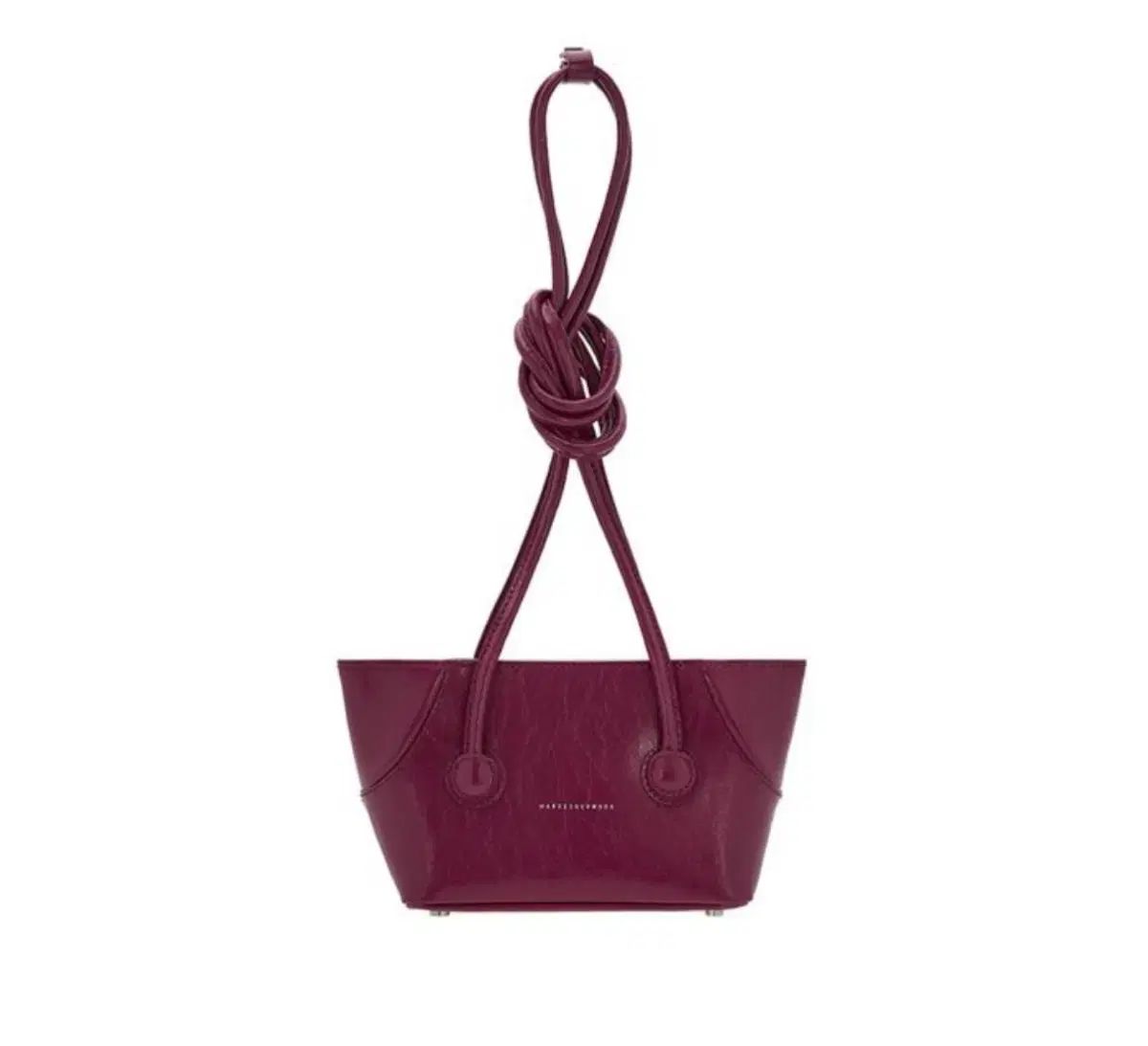MARGESHERWOOD boat shopper mini purple crinkle