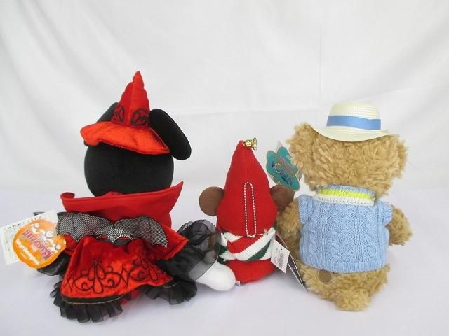 ダッフィーハロウィンぬいぐるみバッチ未使用タグ付き 優良品