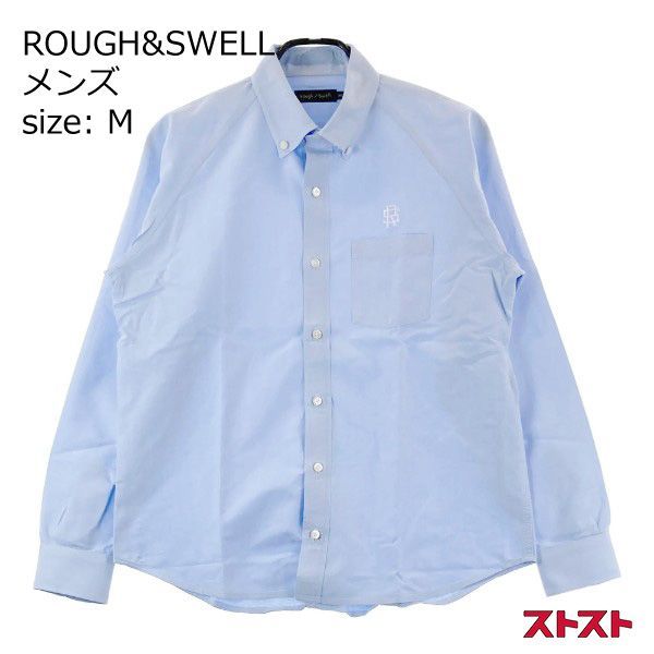 ROUGHu0026SWELL ラフアンドスウェル 長袖シャツ ネイビー系 M [240101139971]#