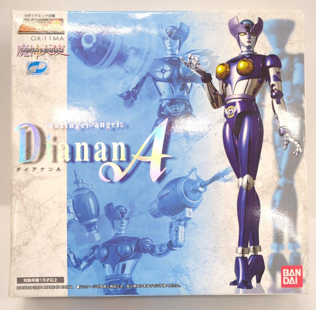 BANDAI - 【未使用品】超合金魂　ダイアナンA  GX-11 マジンガーエンジェル　バンダイ Amazon.co.jp: 超合金魂 ダイアナンA GX-11 マジンガー