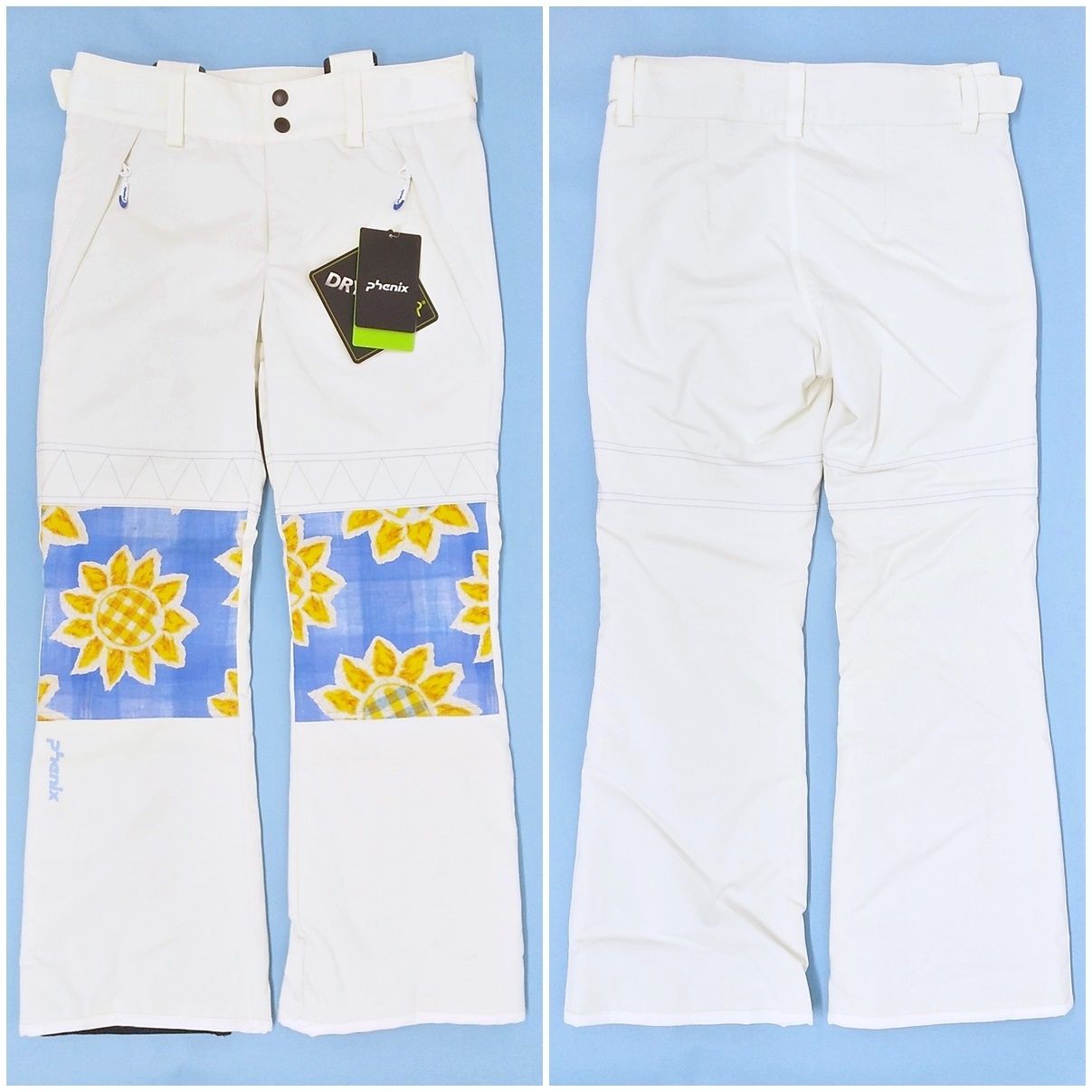 フェニックス ジュニア 160 スキーウェア 上下 セット ひまわり柄