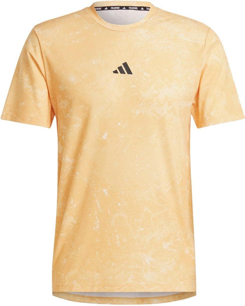 [アディダス] 半袖 Tシャツ パワー ワークアウト 半袖Tシャツ IEJ12 メンズ セミスパーク/ブラック(IS3806) J/M [セミスパーク/ブラック(IS3806)] [M]