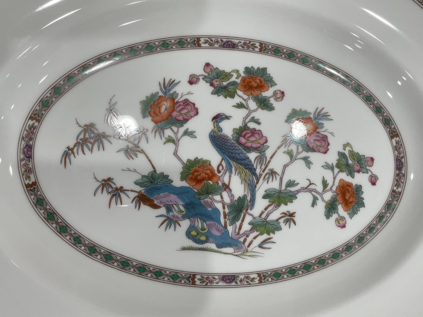 WEDGWOOD クタニクレーンオーバルプレート