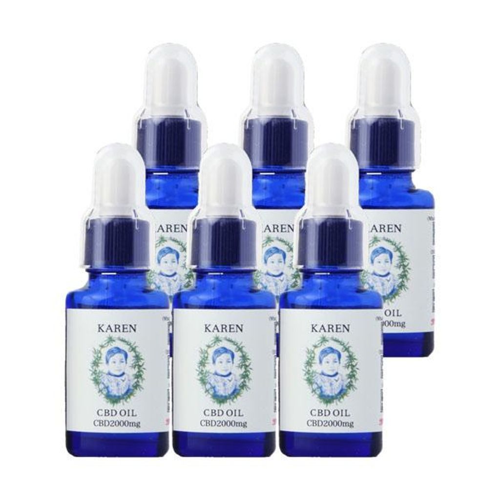 KAREN 20 CBD OIL 2000 mg 10 ml セット 高濃度 有機オイル 製造 ブロードスペクトラム 高品質 健康 オイル サプリメント ギフト