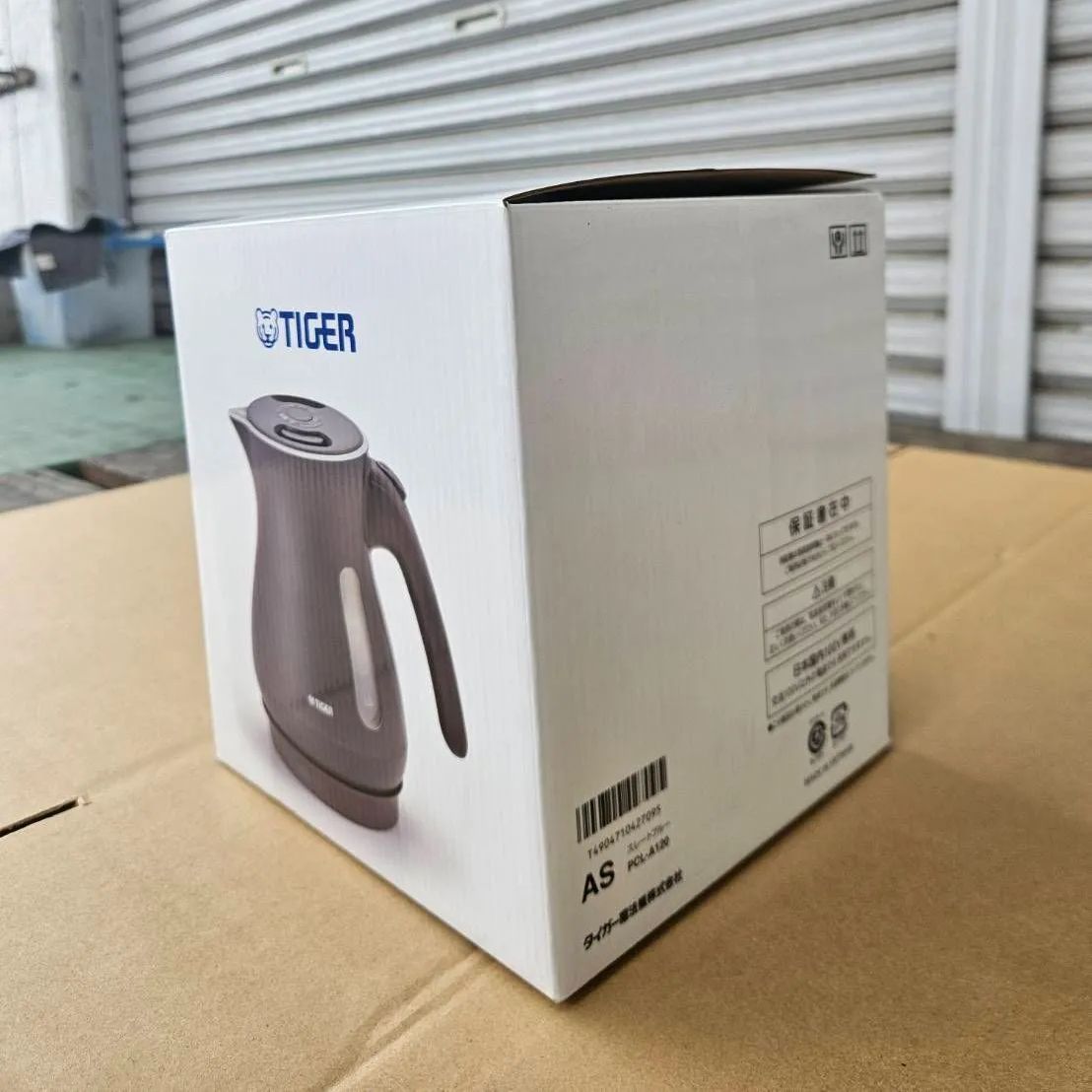 未拆封 Tiger タイガー魔法瓶 電気ケトル わく子 PCL-A120 AS 1.2L