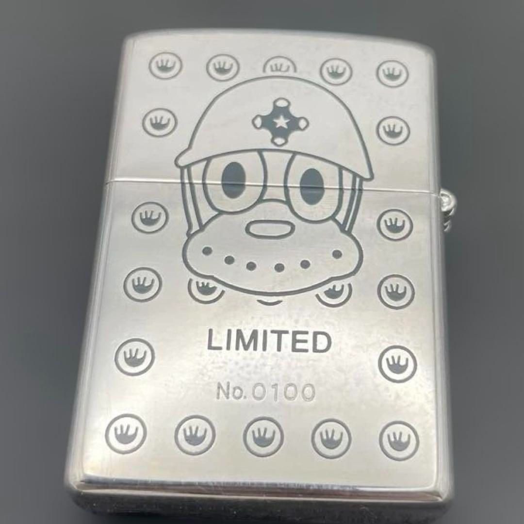 1円】 中古 Zippo ジッポー オイルライター のらくろ