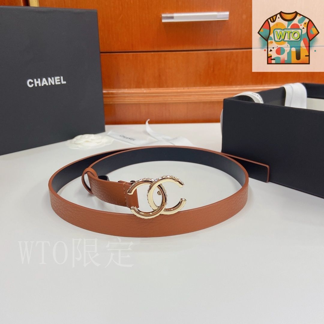 今日特価】Chanel ソフトレザーベルト-3 - メルカリ