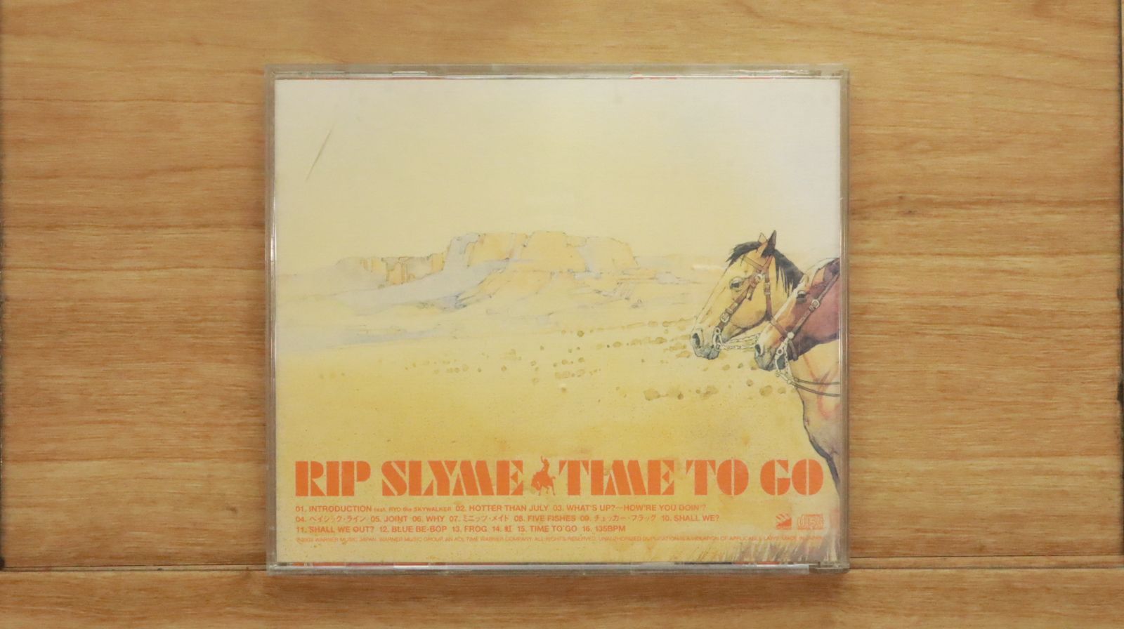 国内盤CD☆リップスライム/RIP SLYME□ Time To Go 【WPCL10012