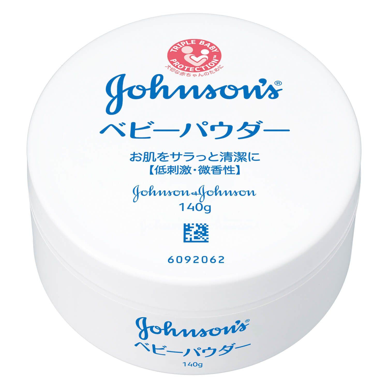 ジョンソンu0026ジョンソン ベビーパウダー プラスチック容器 140g 