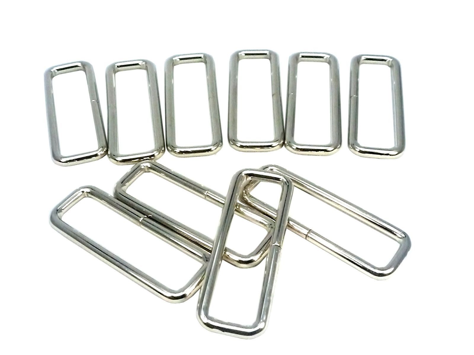Color シルバー_Style 50個入 イチネンアクセス ファミリーツール FAMILY TOOL 角カン 小カン 内寸30×7mm 線径2mm シルバー 50個入 56766