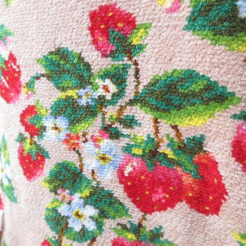 フェイラー FEILER タグ付き ベスト エプロン シュニール織