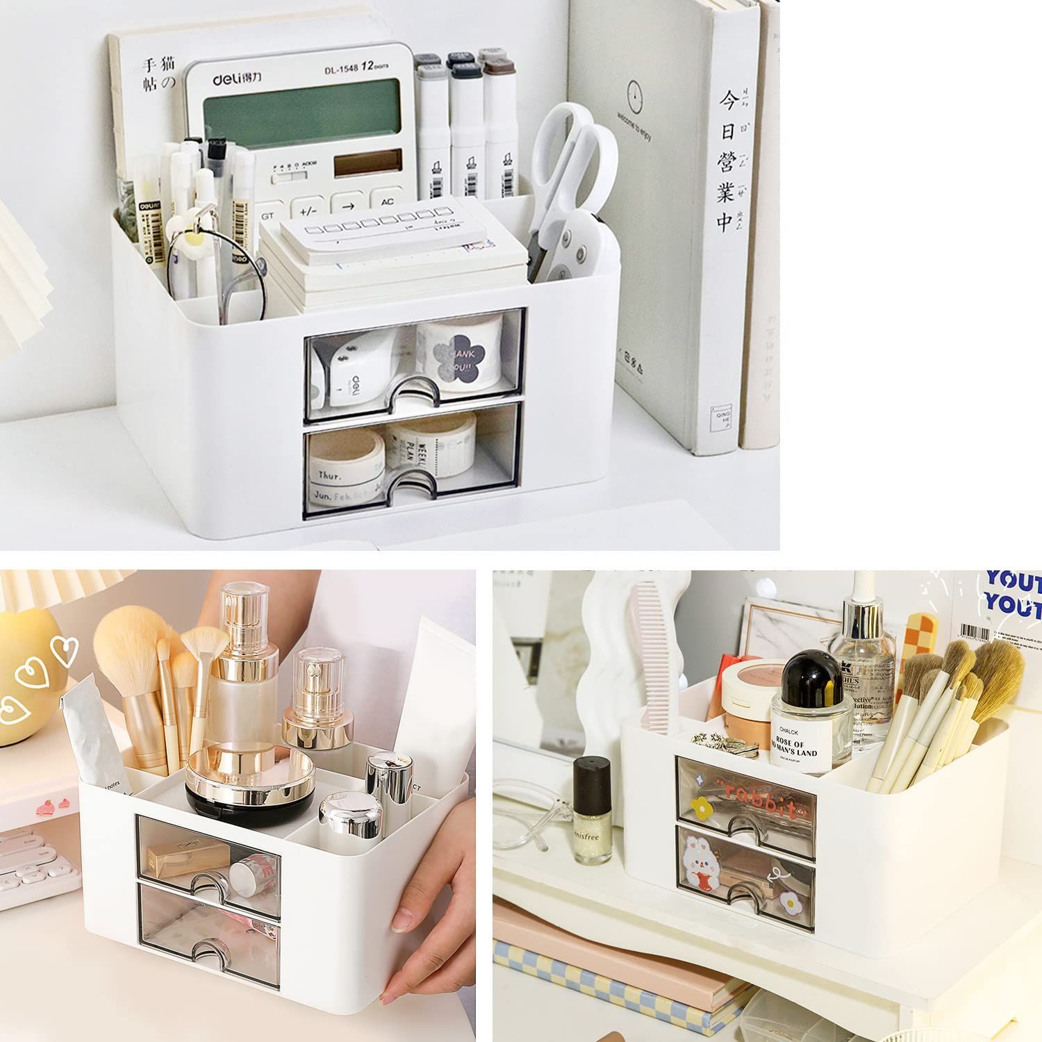 整理 デスク周りもすっきり多機能A4卓上収納ラック 収納 デスク周りも