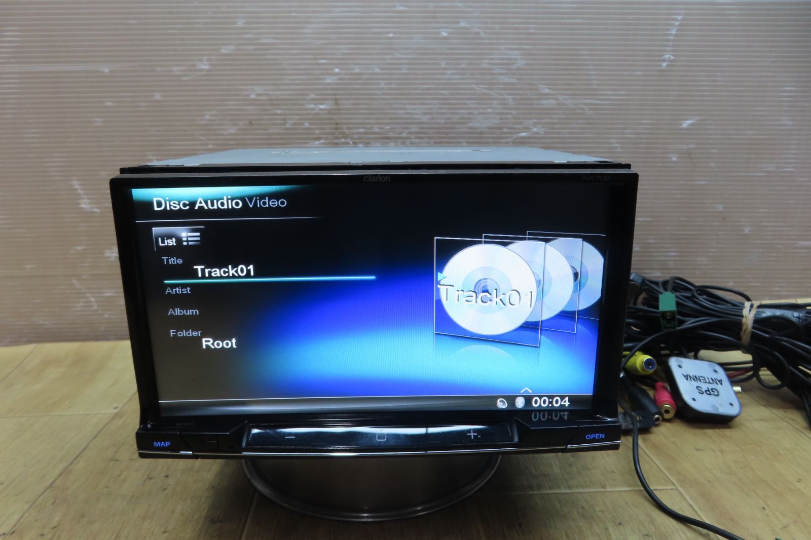 Clarion NX702 カーナビ Clarion NX702 Navigation receiver at Crutchfield