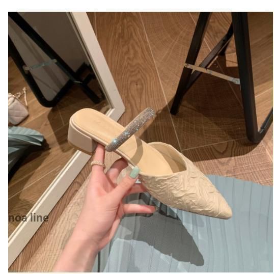 ミュールパンプスサンダル レディース