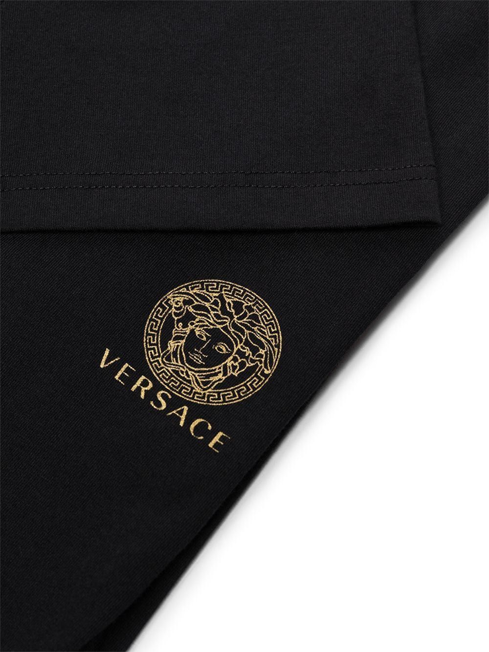 Versace ヴェルサーチェ メドゥーサ Tシャツ 2枚セット ブラック M