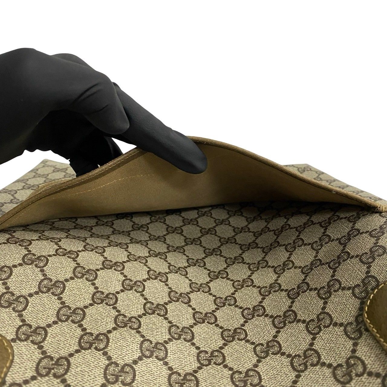 極 美品 GUCCI グッチ オールドグッチ ヴィンテージ シェリーライン GG