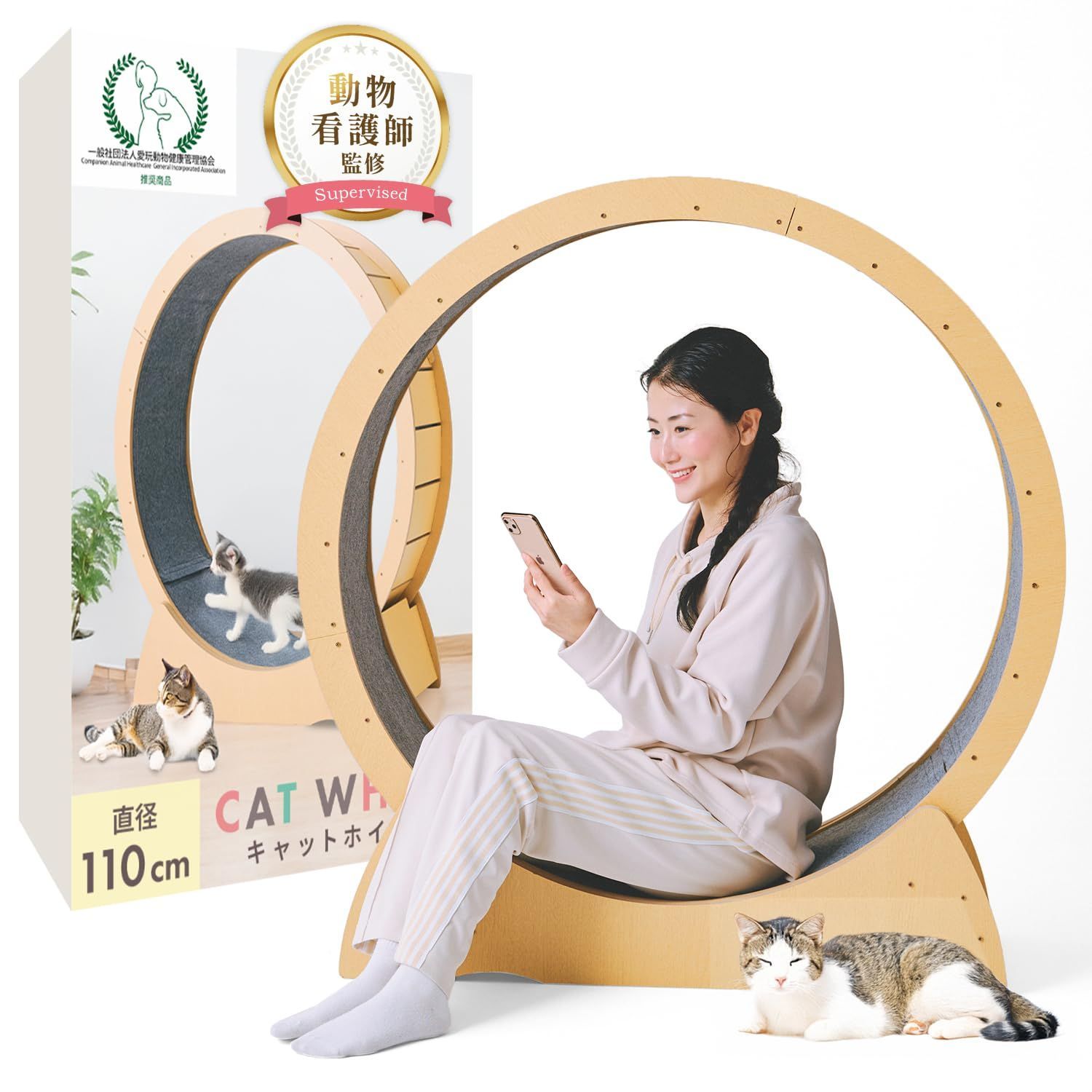 組立済 Woodada キャットホイール キャット ホイール