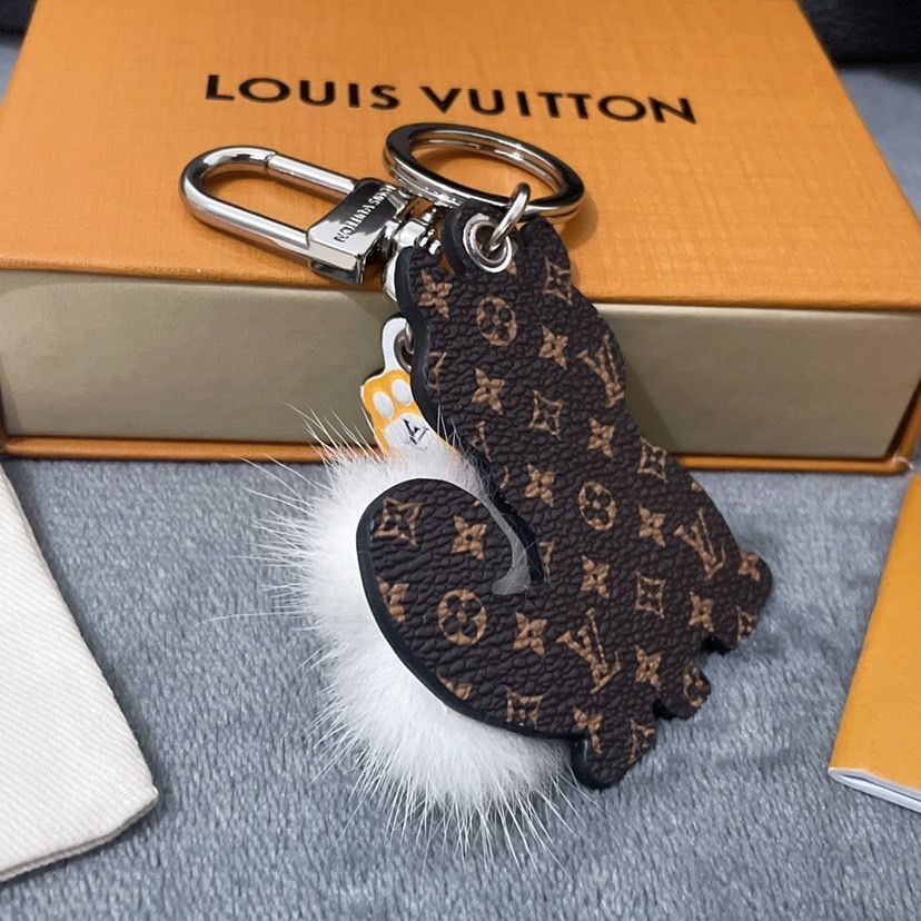 ルイヴィトン ポルト クレ・LV シバ - キーホルダー