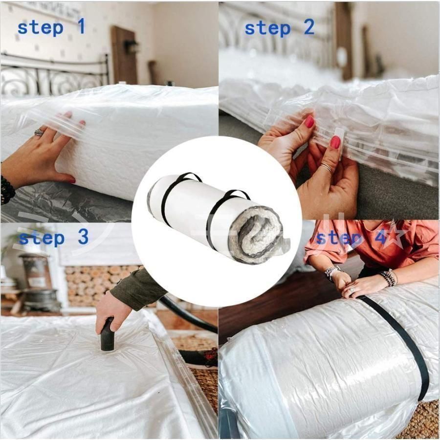 新モデルふとん圧縮袋布団圧縮袋衣類圧縮バッグ真空パック 袋収納袋