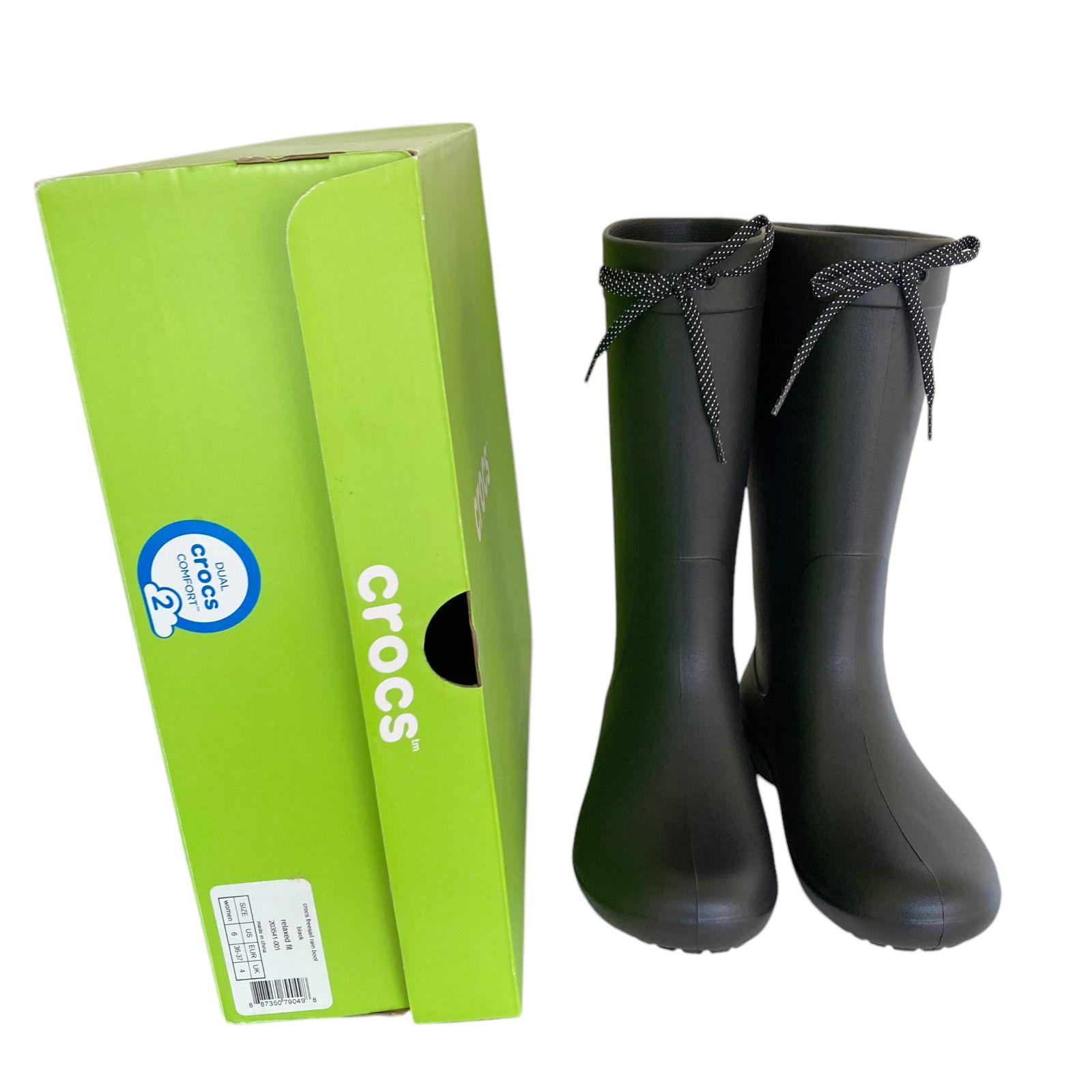 クロックス crocs レインフローブーツ 長靴 レインブーツ ロングブーツ軽量 楽天市場】クロックス 長靴 レインフロートールの通販