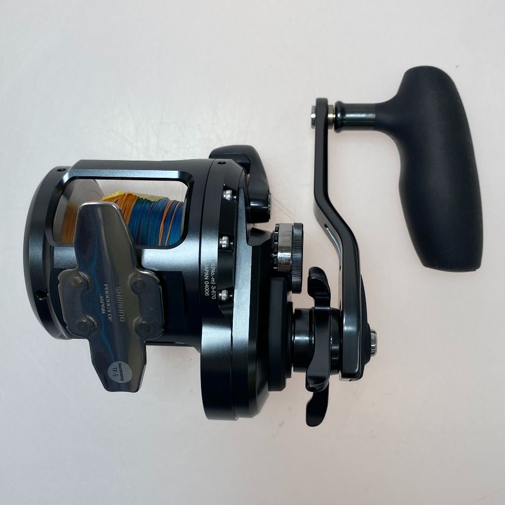 §§SHIMANO シマノ 19オシアジガーFカスタム3000HG  04006 両軸リール 程度A 箱付