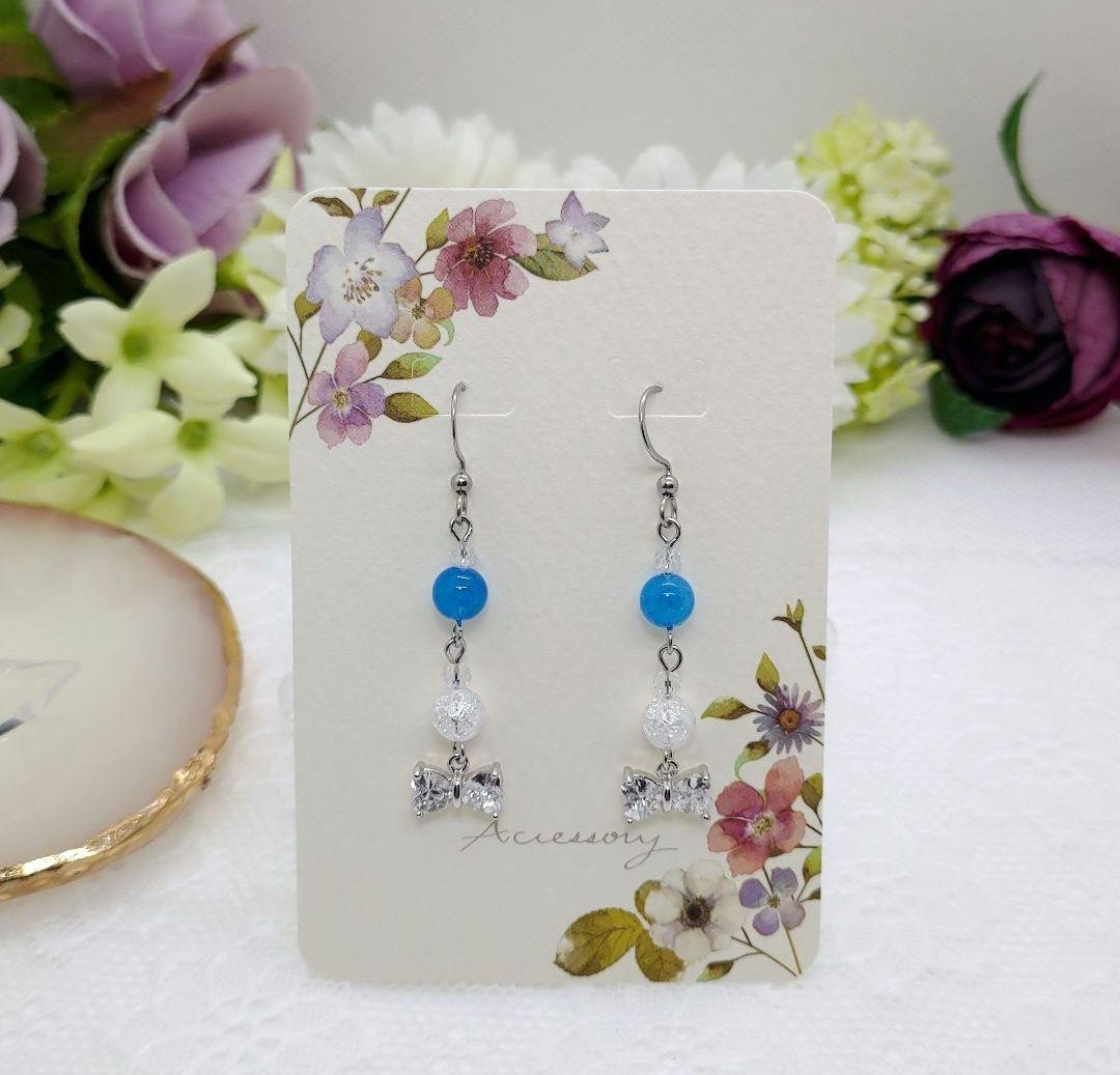 no.48 天然石ピアス イヤリング No.48◇天然石ピアス◇ローズクォーツ