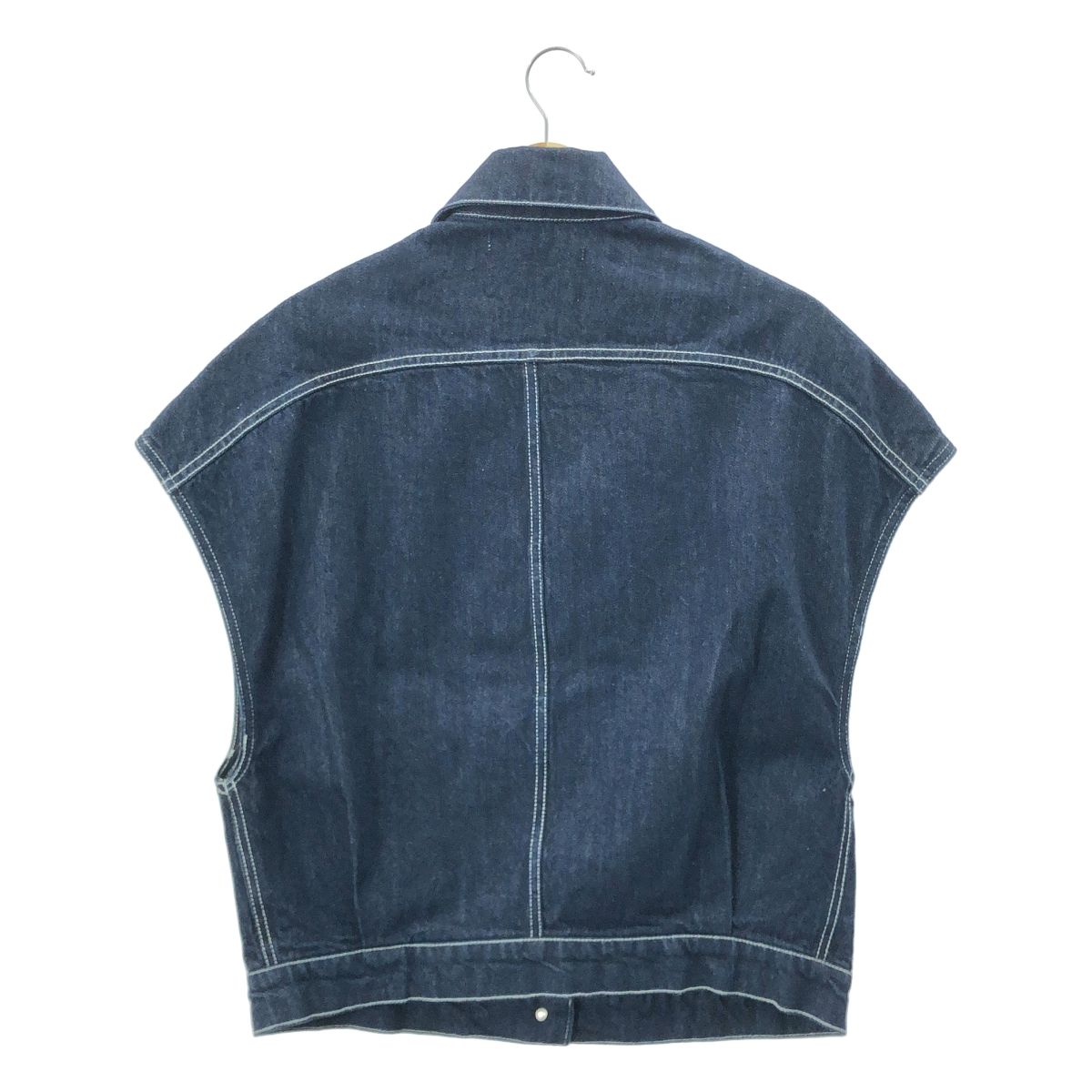 MACHATT デニムベスト 美品】 MACHATT / マチャット | オーバー デニム ベスト | F