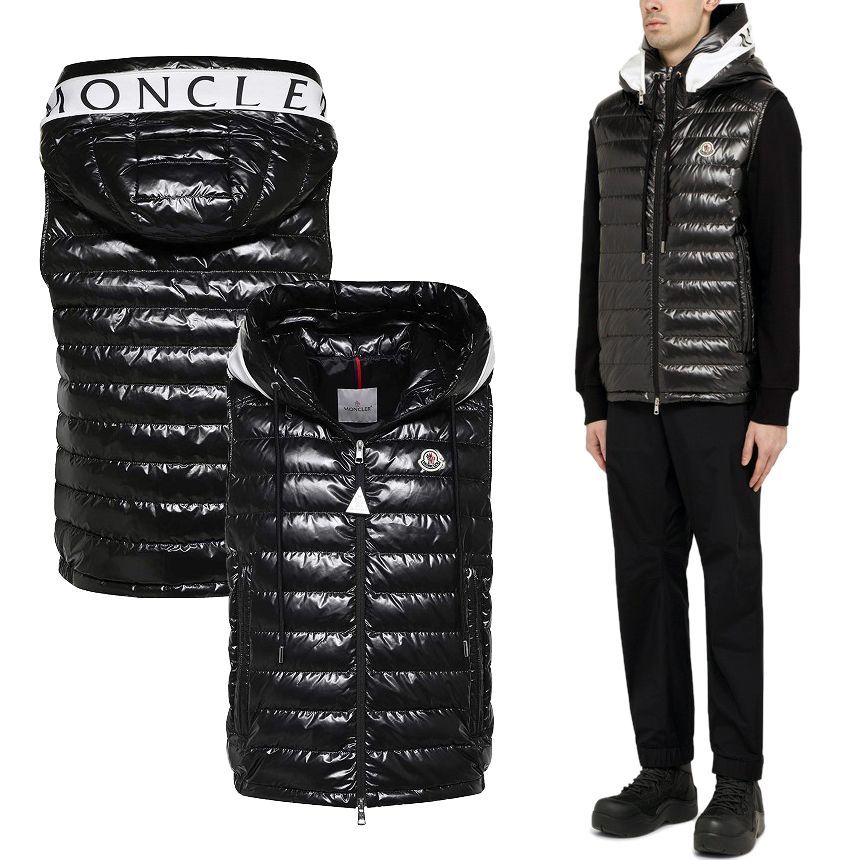 20 MONCLER モンクレール 1A00059 596J9 ブラック AKAISHI ダウン